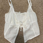 American Eagle  Tie Front Top Photo 0