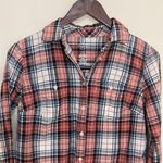 st. john's bay St. John’s Bay Women’s Flannel Long Sleeve Plaid Shirt Size Small Photo 2