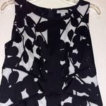 Jones New York Dress barn Sleeveless Black & White Floral Dress Black Dress  modest business Photo 2