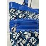 Vera Bradley  Everything Nice Tote in‎ Blue Lagoon Frill Nylon Purse Shoulder Bag Photo 1