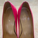Kate Spade Patent Leather Pink/Gold Heels Size 6 Photo 2