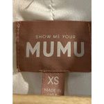 Show Me Your Mumu Felix Blazer in Ivory Luxe Satin XS Photo 4