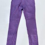 Rag and Bone  Women's Low Rise Skinny Jeggings, Purple, Size 31 Photo 5