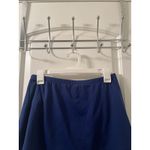 st. john's bay  Women's Swim Skirt with Attached Brief Insert Size 16 Blue Photo 2