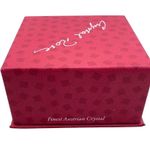 Swavorski Swarovski & Co. Austrian Crystal Rose Gold-Plated Stem Brooch Pin In Gift Box Photo 9