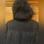 Sam Edelman Navy Blue Faux Fur Trimmed Down Filled Parka Coat Women’s Size XL Photo 15