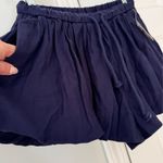 Anthropologie Maeve Linen Blend Cabana Bloomer Bubble Shorts, Size XS Photo 6