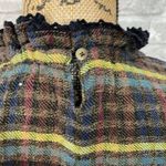 Anthropologie  dra ruffle neck textured top Photo 2