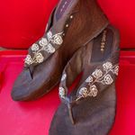 Sandal Heels Brown Size 7 Photo 0