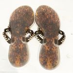 Jack Rogers  Size 11 Brown Gold TORTOISE JELLY SANDALS Photo 3