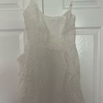 Selfie Leslie Elegant White Floral Dress Photo 0