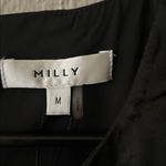 Milly  Black Sleeveless Blouse Photo 1