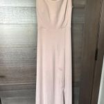 Birdy Grey Chiffon Taupe  Bow back Bridesmaid dress Photo 2