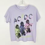 Daydreamer  AC/DC Jailbreak Weekend Tee Purple Graphic Shirt Size Small Photo 2