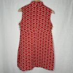 Vtg 60s Mod Go Go Shift Dress Orange Psychedelic Side Slit Gale Mitchell READ SZ Size XS Photo 5