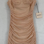 superdown  Mini Dress Bodycon Ruched Spaghetti‎ Strap Party Clubwear NWT Photo 0