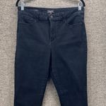 NYDJ Womens Jeans Size 14 Minimalist Capsule Timeless Sheri Slim Black USA Photo 9