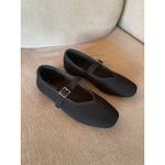 Vivaia Margot Square Toe Mary Jane Flats Black Shoes EU 37 US 6.5 Photo 6