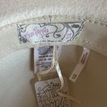 Free People  Cream 100%‎ Wool Felt Wide Brim Western Boho Hat One Size Photo 7