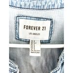 Forever 21 S Dress midi chambray sleeveless soft denim lightweight light Wash Photo 3
