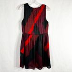 Jennifer Lopez  Size 6 Dress A Line Red Sleeveless‎ Knee Length Pleated 1540 Photo 1
