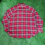 Wild Fable Women's  red plaid flannel shirt (M) Photo 3