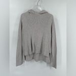 Athleta  Rest Day Hoodie Sweater, Dove Grey Heather SIZE small Photo 1