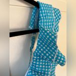 Lilly Pulitzer ‎ Blue White NWOT Women’s Aelin Crinkle Gingham Bikini Top Size 10 Photo 8