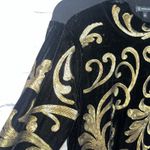 INC International Concepts Women's Gold & Black Sweater Dress Mob Wife Size XL Photo 9