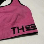 Tommy Hilfiger Reversible Sports Bra Sz Extra Small XS Pink / Black Photo 2