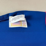 LuLaRoe Blue Pink Colorblock Pencil Midi Skirt Stretch Large NWT Photo 2