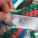 ZARA  Multicolored Striped Knit A-Line Cotton Blend Summer Beach Dress Size Small Photo 3