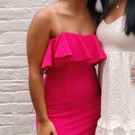 T.C. Ellis TC Elli’s Clothing Hot Pink Tight Dress Photo 1