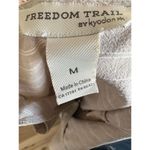 Freedom Trail Beige Linen Blend Wrap Dress Size M Sleeveless Tan Size M Photo 5