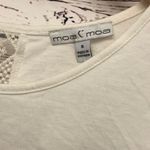 Moa Moa  lace back color block striped‎ shirt Photo 3