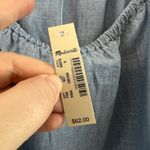 Madewell NWT Denim Ruffle Strap Cami Tank Top Size 6 Photo 7