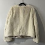 J.CREW Faux Fur Lady Jacket Plus Size 2X Ivory Cream Coat NEW Party Lux Modern Photo 6