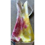 Disney Parks Original Princesses Watercolor White Leather Multicolor Tote Bag Photo 9