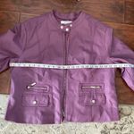 Modern faux leather jacket 💖💖💖 Pink Size XXL Photo 7
