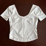 Lululemon  Align Cropped Short Sleeve White Photo 1