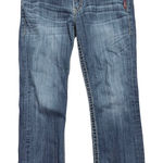 Silver Jeans Santorini Womens 30 Crop Capris Cropped Denim Pants Faded Blue Wash Photo 0