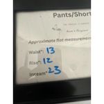 INIZIO Pants Womens Large Chambray Cropped Wide Leg Pull On Blue Italy Cargo Photo 5