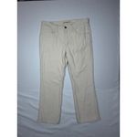 Levi's Women's Middy Ankle Bootcut Corduroy Pants Cream Size 30 Photo 1