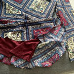 Lulu’s Crack A Smile Floral Patchwork Shift Dress Small Blue Photo 8