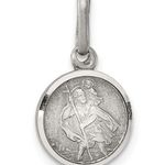 Sterling Silver St. Christopher Medal Photo 0