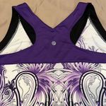 Eastern Pacific Sport gorgeousĀ purple and white print sizeālargeātankātopāEUC Purple Photo 3