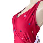 BERKLEY JENSEN Women’s AMERICANA One Piece SWIMSUIT NWT Red Size L Photo 9