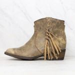 Very Volatile  Lookout Fringe Leather Booties Size 7.5 Photo 0