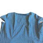 J. McLaughlin  Emma Dress Blue White Catalina Cloth Beach Stretch Size Large Photo 7