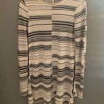 Free People white striped sweater dress Photo 4